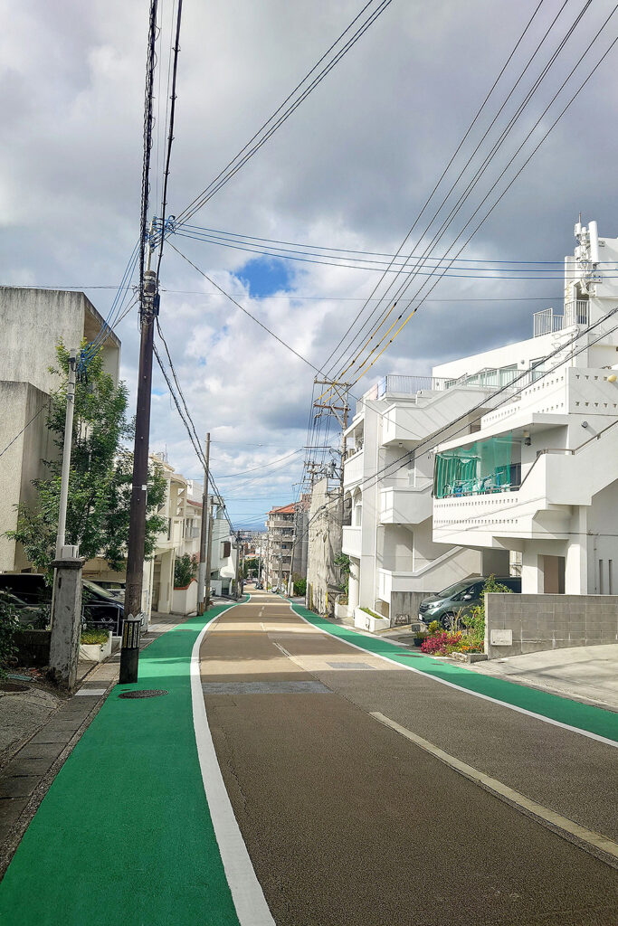 首里から大道へ抜ける道